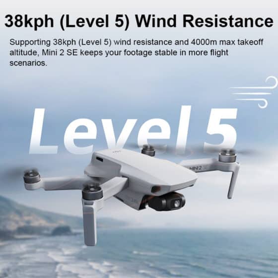 Dji mini 2 se drone 2.7k/30fps video